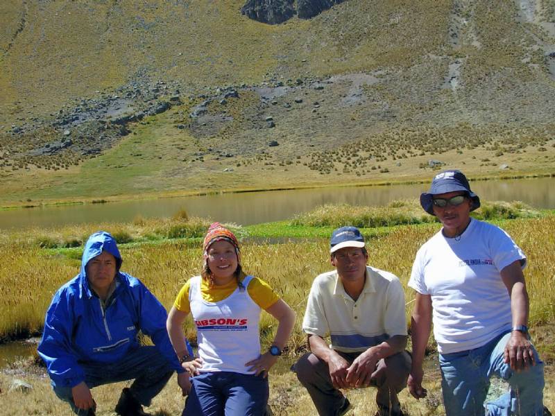 Foto: Héctor,yo,Jorge y Valicho, amigos aventureros