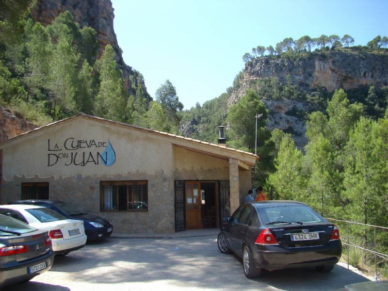 Foto: Llegada a La Cueva de Don Juan