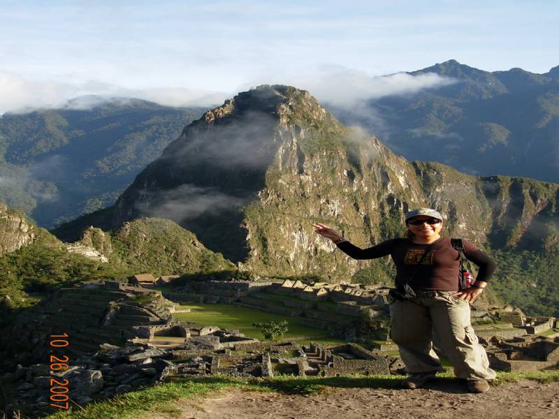 Foto: La nariz del Inca es el Waynapicchu, hacia allá voy...