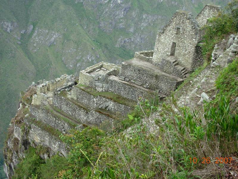 Foto: En el Waynapicchu(Cerro Jóven)