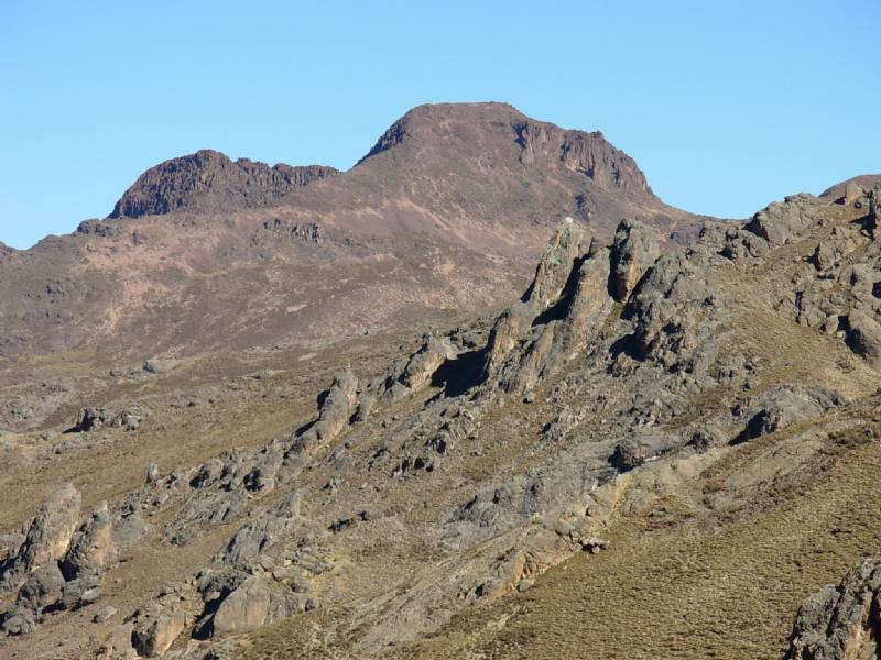 Foto: Cerro de Mango, punto más elevado 5,000m.s.n.m