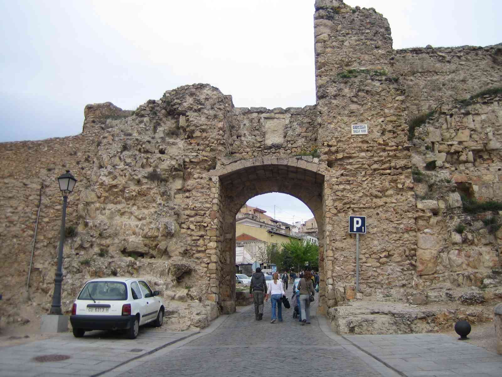 Foto: Hacia la calle del castillo que decia.