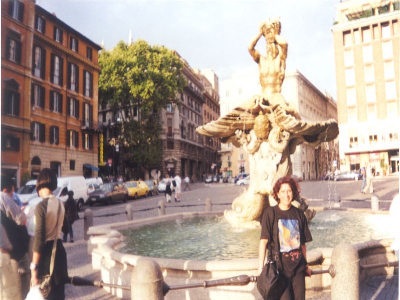 Foto: Piazza del Tritón. Roma