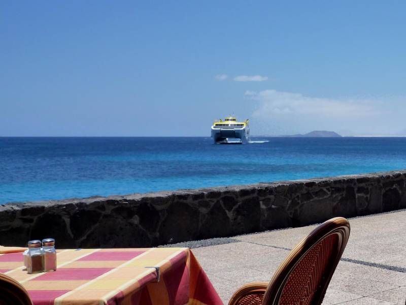 Foto: El Ferry entre Fuerteventura y Lanzarote