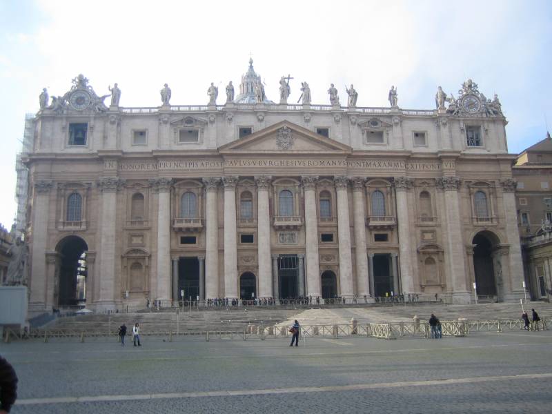 Foto: Iglesia de San Pietro en el Vaticano