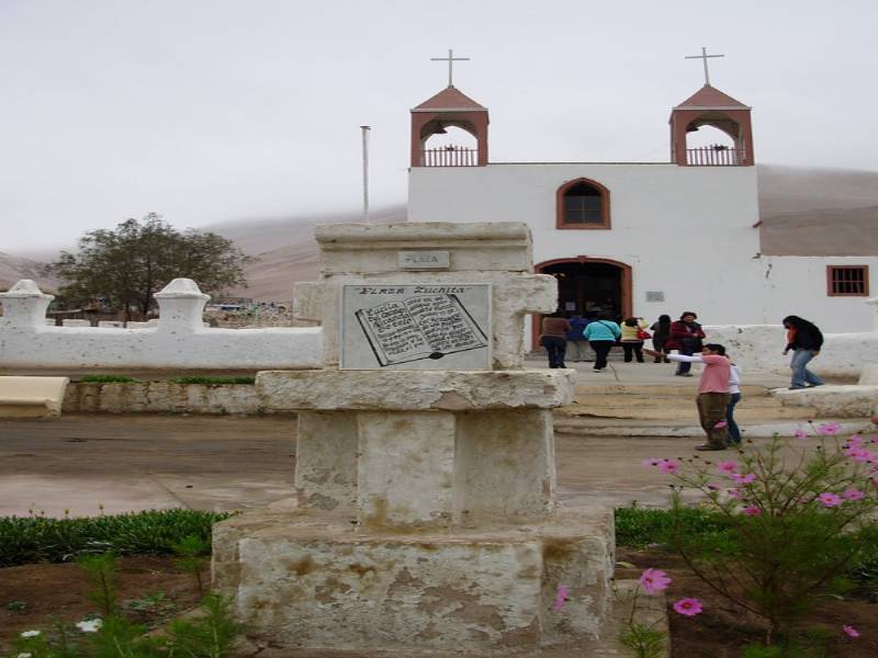 Foto: iglesia en Pocon chile