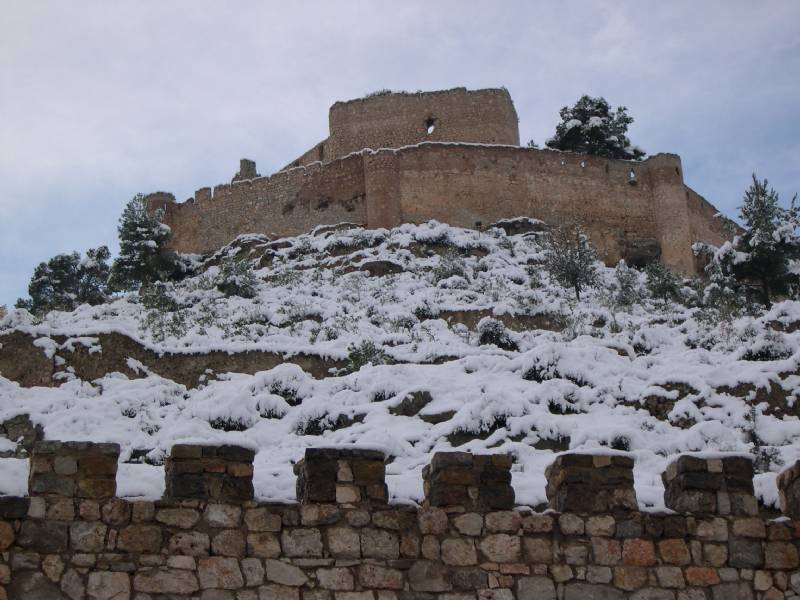 Foto: Castillo nevado