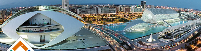 Panorámica Ciudad de las Ciencias de Valencia