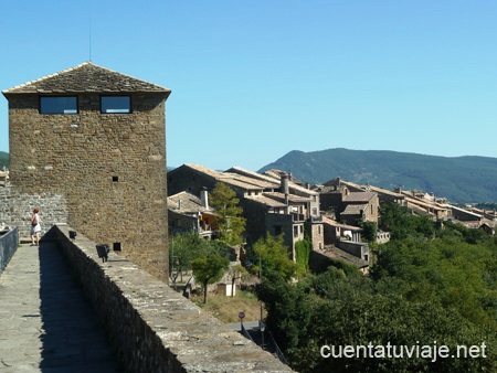 Aínsa desde el Castillo.