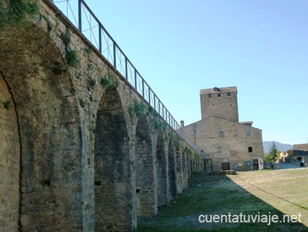 Castillo Fortaleza de Aínsa, Huesca.