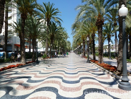 El Paseo de la Rambla de Alacant.