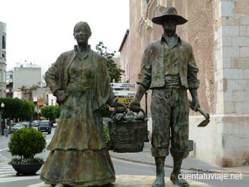 Homenaje a la Alcachofa de Benicarló, Costa del Azahar (Castelló)