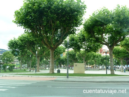 Parque en Bermeo, Bizkaia.