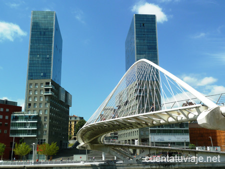 Puente Zubi Zuri, Bilbao.