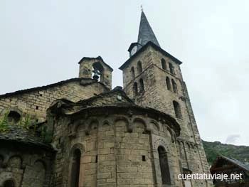 Iglesia de Santa María en Bossòst, Val d´Aran.