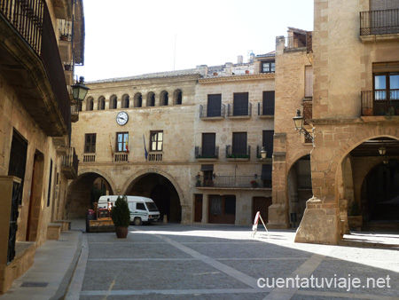 Ayuntamiento, Calaceite.