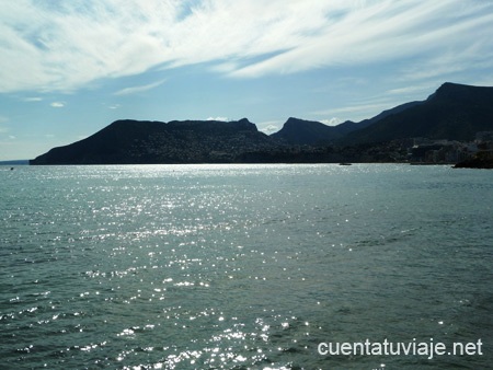 La costa de Calp (Alacant)