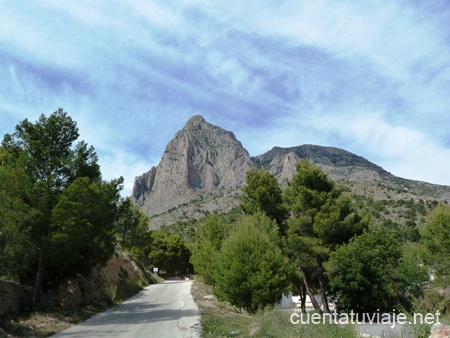 El impresionante Puig Campana, Finestrat.