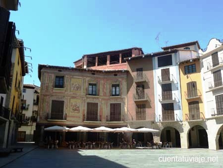 Plaza Mayor de Graus (Huesca)