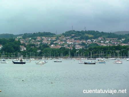 Hendaya desde Hondarribia (Gipuzkoa)