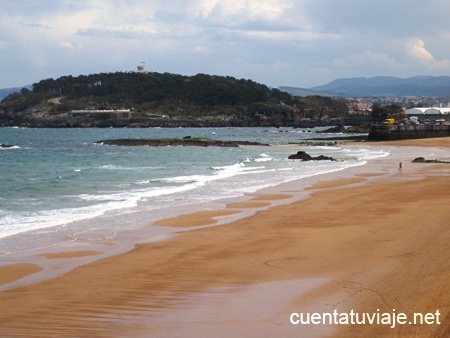 Playa del Sardinero, Santander.