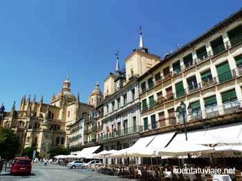 La Plaza Mayor de Segovia