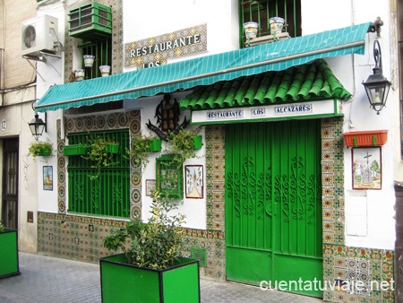 Restaurante típico,  Sevilla.