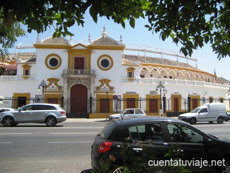 Plaza de toros de La Maestranza,  Sevilla.