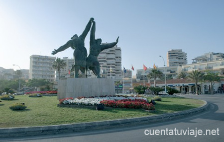 Escultura homenaje a Picasso, Torremolinos