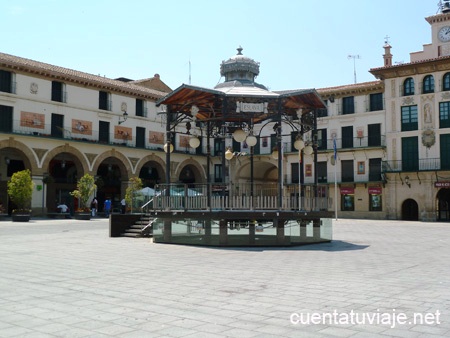 Plaza de los Fueros, Tudela.