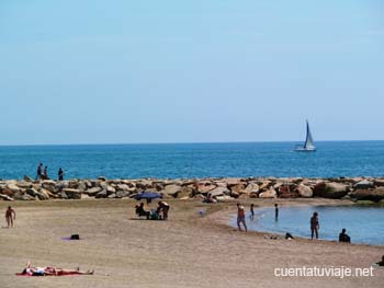 Playas de Vinaròs, Costa del Azahar.