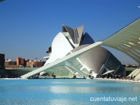 Ciudad de las Artes y las Ciencias. Valencia.