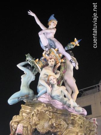 Falla Convento Jerusalén, Valencia.