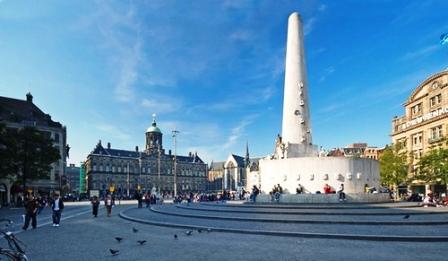 Monumento Nacional del Dam, Ámsterdam.