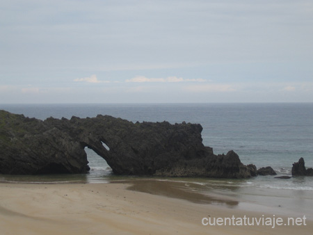 Playa en Asturias