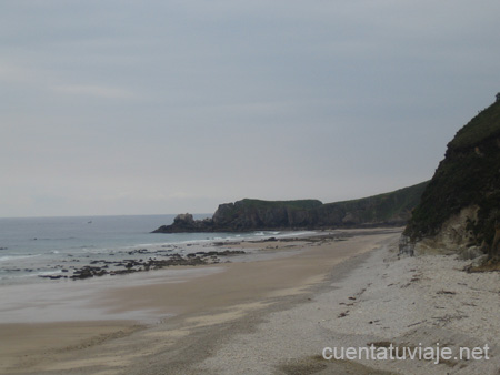 Playa en Asturias