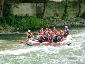 Rafting en Llavorsí (Lleida)